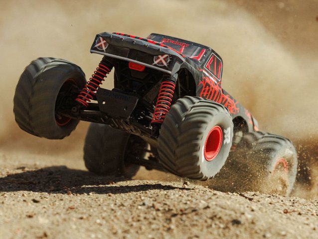 red 1/16 QUAKE GROM 4X4 RTR Monster Truck - Cars - view 16