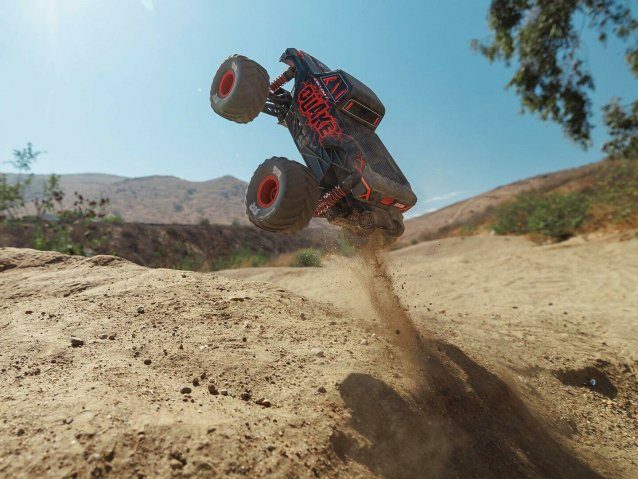 red 1/16 QUAKE GROM 4X4 RTR Monster Truck - Cars - view 19