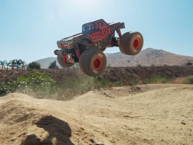 red 1/16 QUAKE GROM 4X4 RTR Monster Truck - Cars - view 20