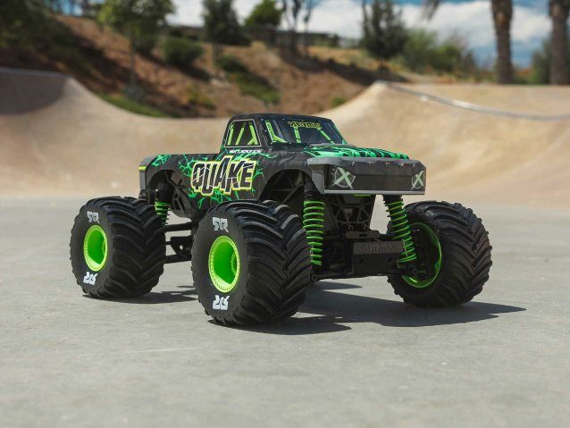 green 1/16 QUAKE GROM 4X4 RTR Monster Truck - Cars - view 13