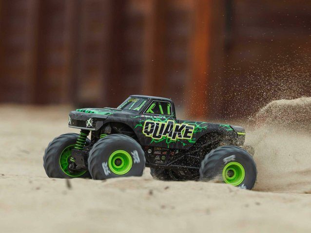 green 1/16 QUAKE GROM 4X4 RTR Monster Truck - Cars - view 18