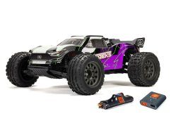 purple 1/10 VORTEKS MEGA 550 4X2 ST with battery and charger