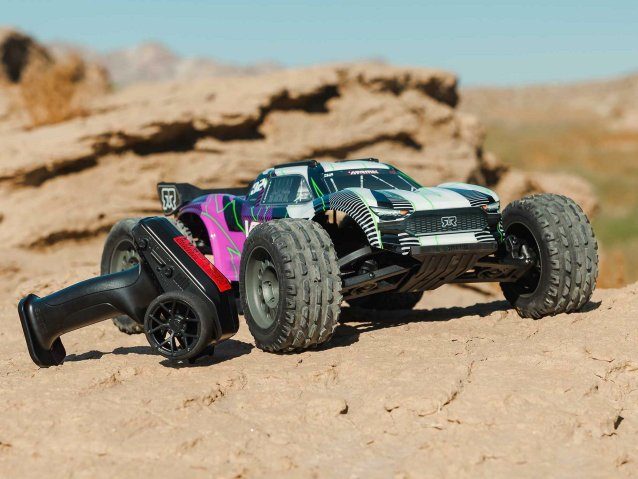 purple 1/10 VORTEKS MEGA 550 4X2 ST with battery and charger - Cars - view 10