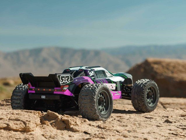 purple 1/10 VORTEKS MEGA 550 4X2 ST with battery and charger - Cars - view 11
