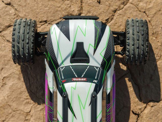 purple 1/10 VORTEKS MEGA 550 4X2 ST with battery and charger - Cars - view 12