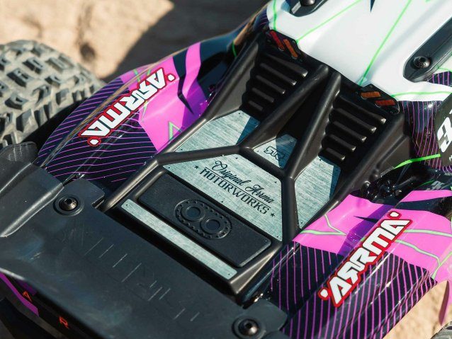 purple 1/10 VORTEKS MEGA 550 4X2 ST with battery and charger - Cars - view 13
