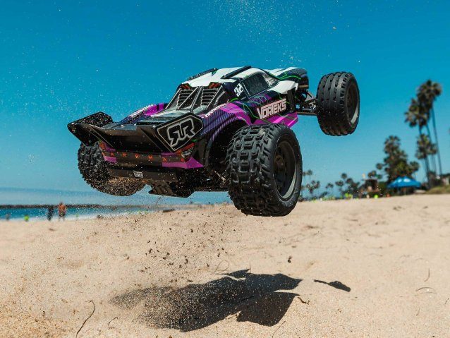 purple 1/10 VORTEKS MEGA 550 4X2 ST with battery and charger - Cars - view 16
