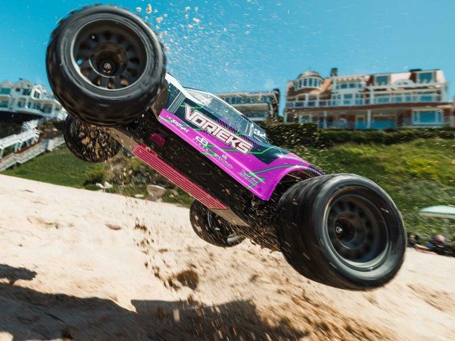 purple 1/10 VORTEKS MEGA 550 4X2 ST with battery and charger - Cars - view 17