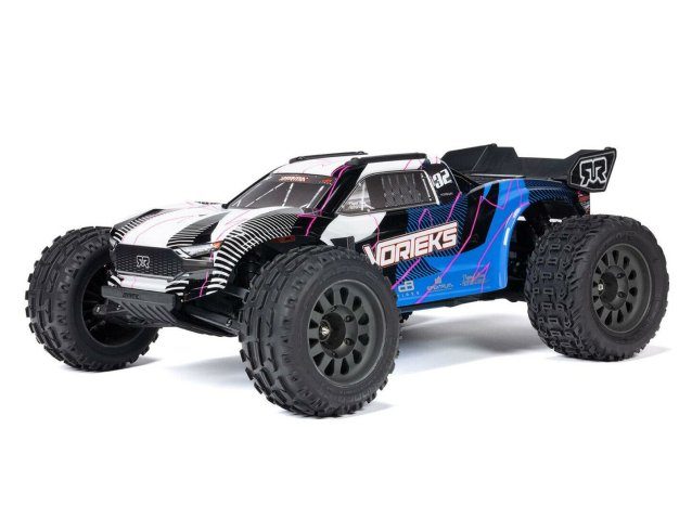 blue 1/10 VORTEKS MEGA 550 4X2 ST ARTR no battery or charger - Cars
