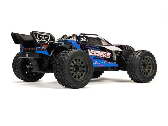blue 1/10 VORTEKS MEGA 550 4X2 ST ARTR no battery or charger - Cars - view 2