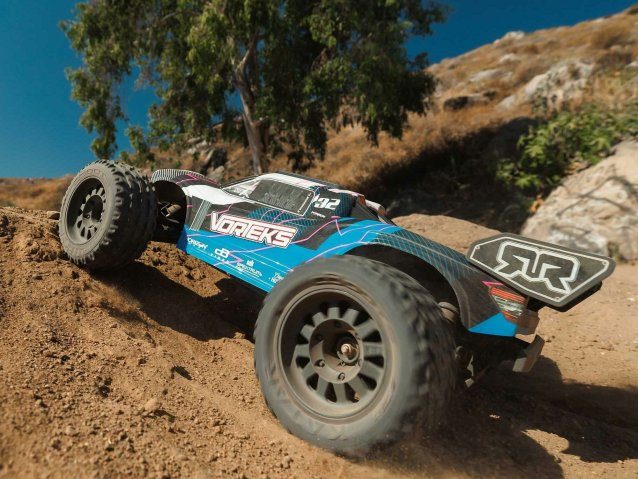 blue 1/10 VORTEKS MEGA 550 4X2 ST ARTR no battery or charger - Cars - view 21
