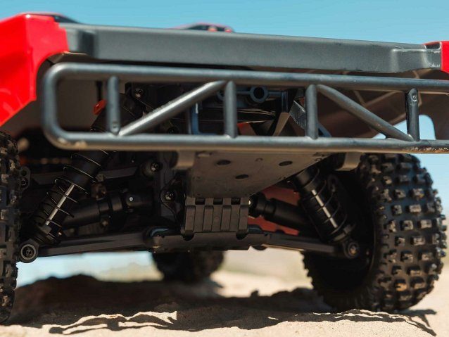 RED 1/10 FURY MEGA 550 4X2 SCT WITH BATTERY AND CHARGER - Cars - view 11