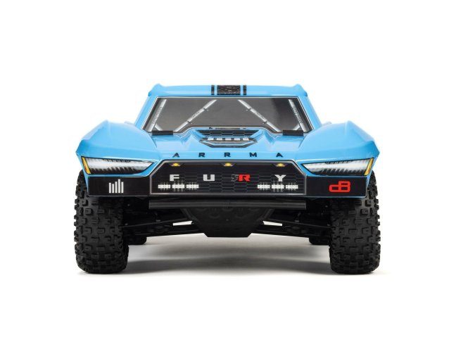 BLUE 1/10 FURY MEGA 550 4X2 SCT WITH BATTERY AND CHARGER - Cars - view 3