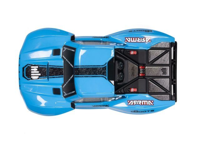 BLUE 1/10 FURY MEGA 550 4X2 SCT WITH BATTERY AND CHARGER - Cars - view 6