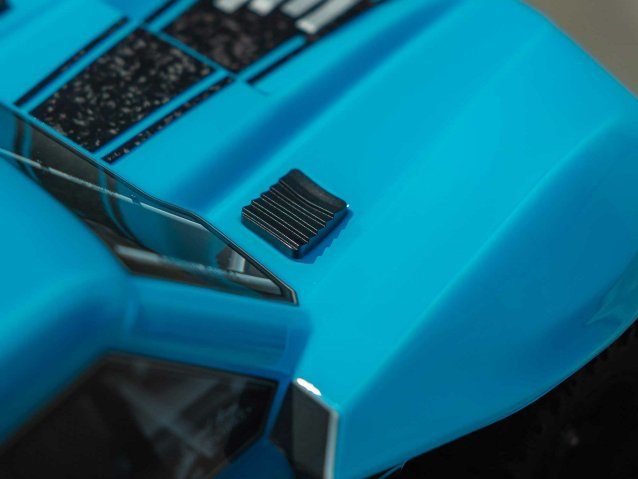 BLUE 1/10 FURY MEGA 550 4X2 SCT WITH BATTERY AND CHARGER - Cars - view 14