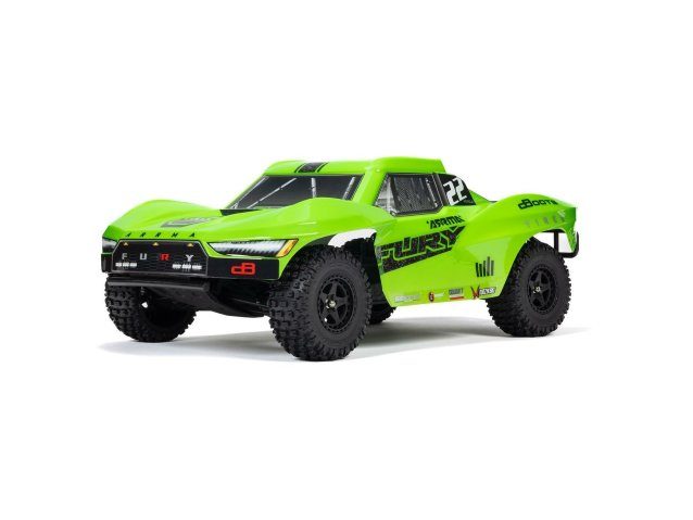 green 1/10 FURY MEGA 550 4X2 SCT ARTR no battery or charger - Cars - view 3