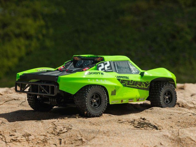 green 1/10 FURY MEGA 550 4X2 SCT ARTR no battery or charger - Cars - view 14
