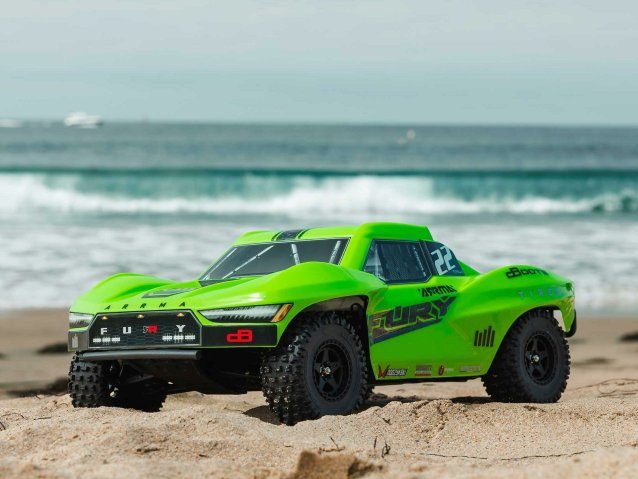 green 1/10 FURY MEGA 550 4X2 SCT ARTR no battery or charger - Cars - view 17