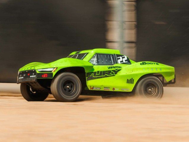 green 1/10 FURY MEGA 550 4X2 SCT ARTR no battery or charger - Cars - view 21