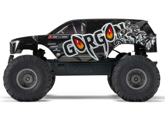 GUN METAL 1/10 GORGON MEGA 550 2WD MT RTA Kit WITH BATTERY AND CHARGER - Cars - view 4