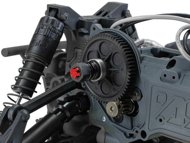 GUN METAL 1/10 GORGON MEGA 550 2WD MT RTA Kit WITH BATTERY AND CHARGER - Cars - view 5