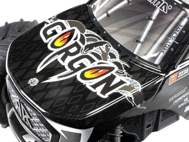 GUN METAL 1/10 GORGON MEGA 550 2WD MT RTA Kit WITH BATTERY AND CHARGER - Cars - view 11