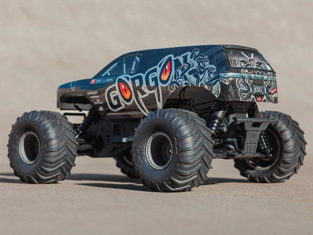 GUN METAL 1/10 GORGON MEGA 550 2WD MT RTA Kit WITH BATTERY AND CHARGER - Cars - view 17
