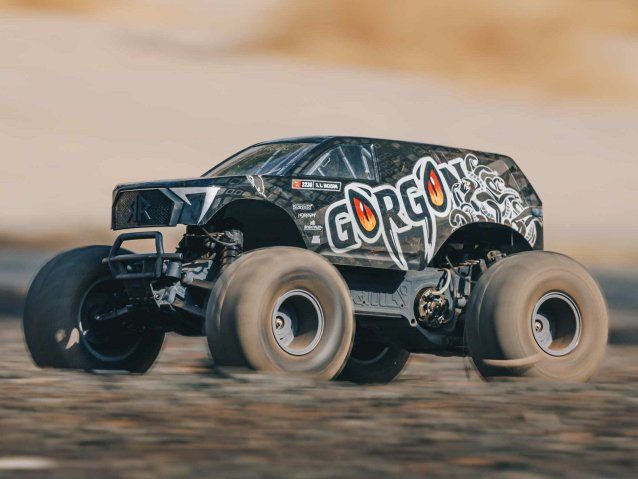 GUN METAL 1/10 GORGON MEGA 550 2WD MT RTA Kit WITH BATTERY AND CHARGER - Cars - view 22