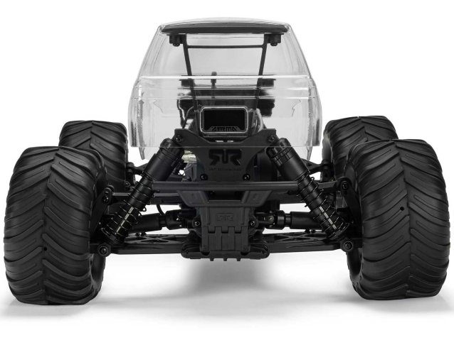 CLEAR 1/10 GORGON 2WD RTA Kit Brushed Monster Truck WITH BATTERY AND CHARGER - Cars - view 7