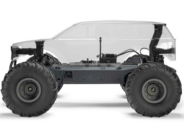 CLEAR 1/10 GORGON 2WD RTA Kit Brushed Monster Truck WITH BATTERY AND CHARGER - Cars - view 8