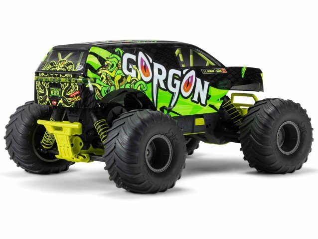 YELLOW 1/10 GORGON MEGA 550 2WD MT WITH BATTERY AND CHARGER - Cars - view 2