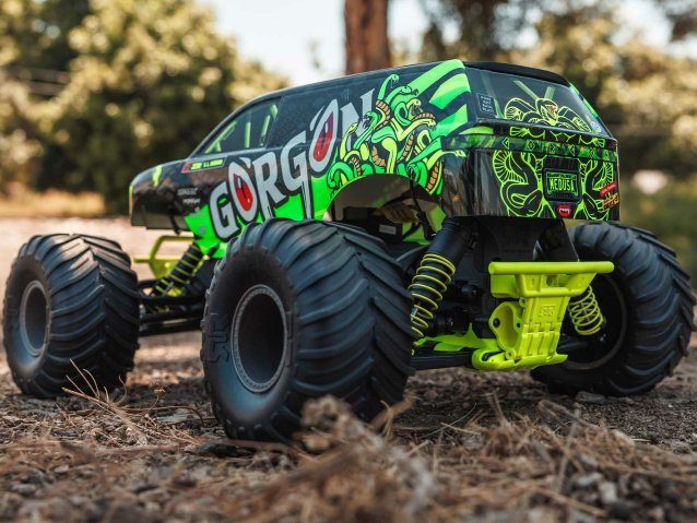 YELLOW 1/10 GORGON MEGA 550 2WD MT WITH BATTERY AND CHARGER - Cars - view 18