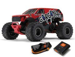 RED 1/10 GORGON MEGA 550 2WD MT WITH BATTERY AND CHARGER