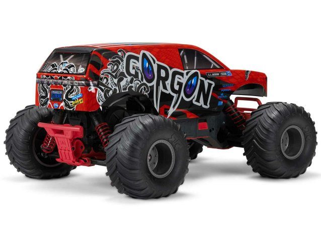 RED 1/10 GORGON MEGA 550 2WD MT WITH BATTERY AND CHARGER - Cars - view 2