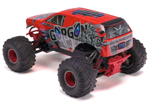 RED 1/10 GORGON MEGA 550 2WD MT WITH BATTERY AND CHARGER - Cars - view 3