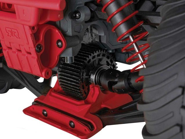 RED 1/10 GORGON MEGA 550 2WD MT WITH BATTERY AND CHARGER - Cars - view 7