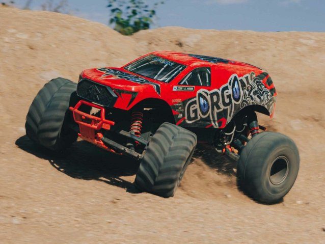 RED 1/10 GORGON MEGA 550 2WD MT WITH BATTERY AND CHARGER - Cars - view 20