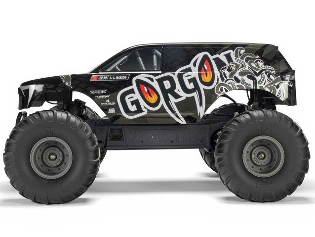 GUN METAL 1/10 GORGON MEGA 550 2WD MT WITH BATTERY AND CHARGER - Cars - view 5