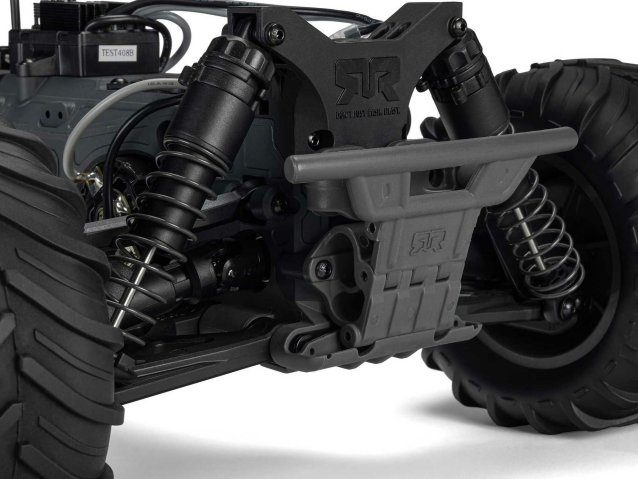 GUN METAL 1/10 GORGON MEGA 550 2WD MT WITH BATTERY AND CHARGER - Cars - view 10