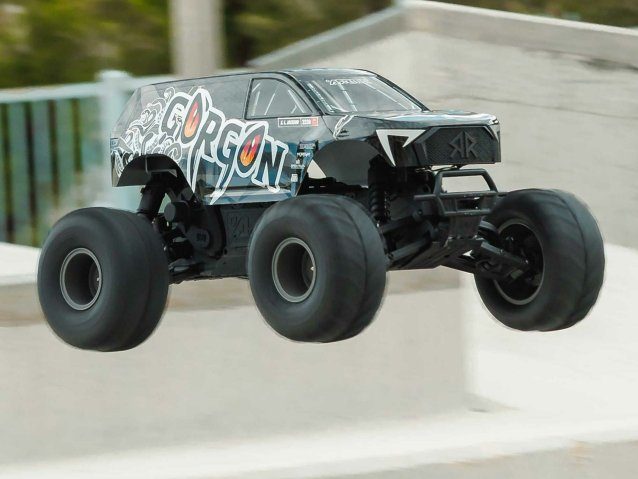 GUN METAL 1/10 GORGON MEGA 550 2WD MT WITH BATTERY AND CHARGER - Cars - view 18