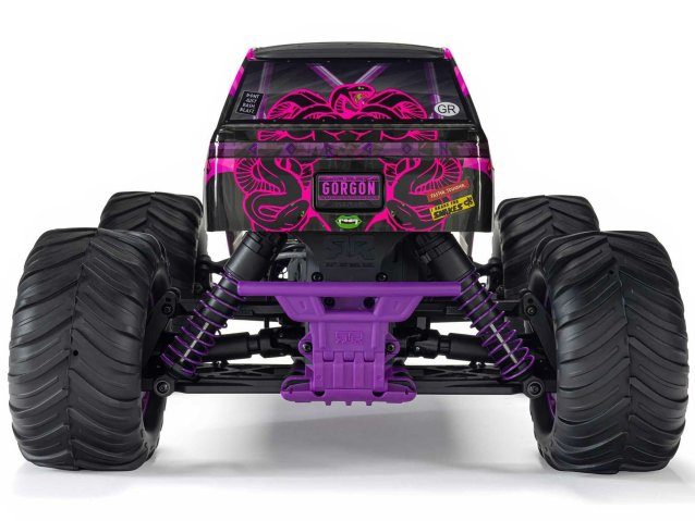 PURPLE 1/10 GORGON MEGA 550 2WD MT WITH BATTERY AND CHARGER - Cars - view 6