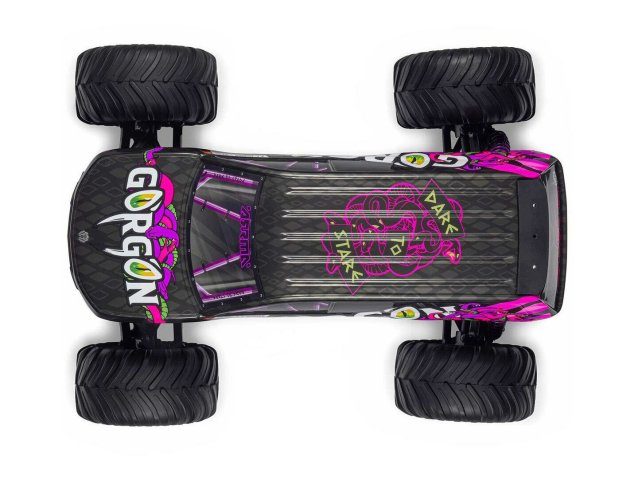 PURPLE 1/10 GORGON MEGA 550 2WD MT WITH BATTERY AND CHARGER - Cars - view 7