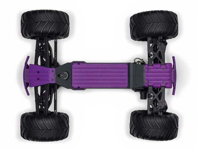 PURPLE 1/10 GORGON MEGA 550 2WD MT WITH BATTERY AND CHARGER - Cars - view 9