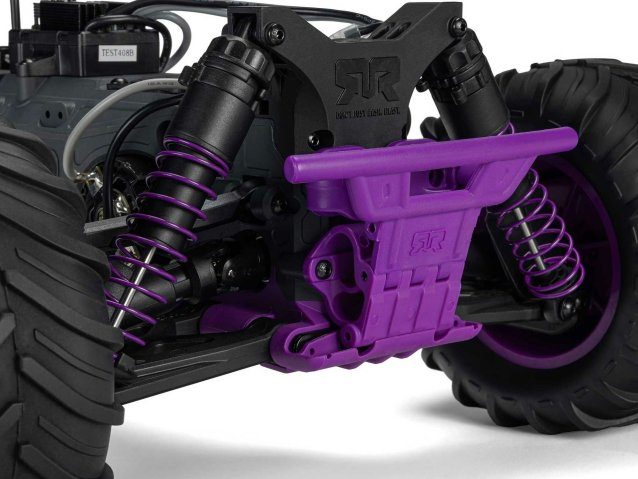 PURPLE 1/10 GORGON MEGA 550 2WD MT WITH BATTERY AND CHARGER - Cars - view 13