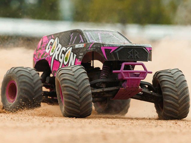 PURPLE 1/10 GORGON MEGA 550 2WD MT WITH BATTERY AND CHARGER - Cars - view 21