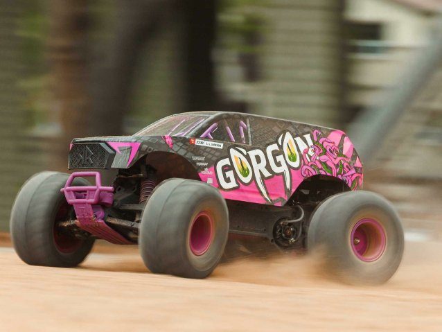 PURPLE 1/10 GORGON MEGA 550 2WD MT WITH BATTERY AND CHARGER - Cars - view 22