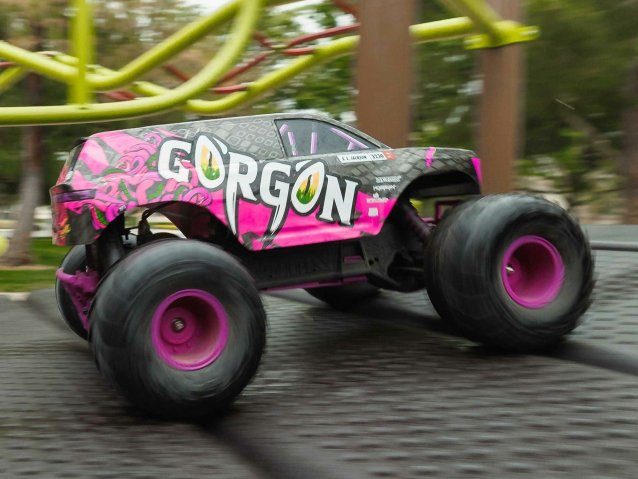 PURPLE 1/10 GORGON MEGA 550 2WD MT WITH BATTERY AND CHARGER - Cars - view 23
