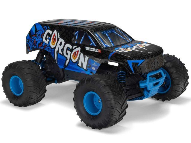 BLUE 1/10 GORGON MEGA 550 2WD MT WITH BATTERY AND CHARGER - Cars - view 3