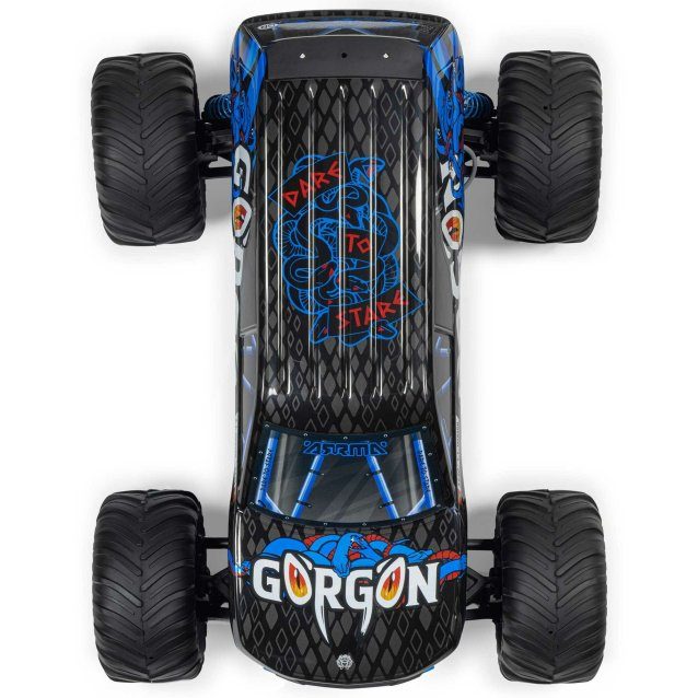 BLUE 1/10 GORGON MEGA 550 2WD MT WITH BATTERY AND CHARGER - Cars - view 7
