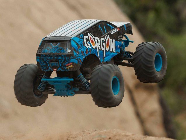 BLUE 1/10 GORGON MEGA 550 2WD MT WITH BATTERY AND CHARGER - Cars - view 23